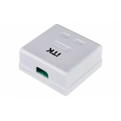 CS2-1C5EU-22 ITK Настенная инф. розетка RJ45, кат.5Е UTP, 2-порта