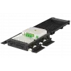 Муфта-кросс оптическая МКО-П2/С09-12SC-10SC/APC-10SC/APC ССД