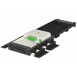 Муфта-кросс оптическая МКО-П2/С09-12SC-10SC/APC-10SC/APC ССД