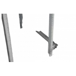 Шкаф телекоммуникационный напольный 19",33U(800x1000), ШТ-НП-33U-800-1000-П, передняя дверь перфорированная ССД