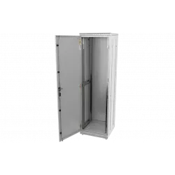 Шкаф телекоммуникационный напольный 19",42U(600x800), ШТ-НП-42U-600-800-М, передняя дверь металл ССД