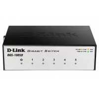 Коммутатор D-Link DGS-1005D/I3A 5G неуправляемый