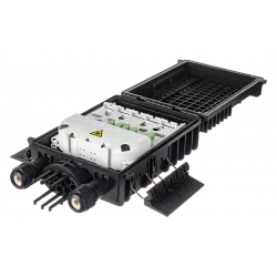 Муфта-кросс оптическая МКО-Ш1/С09-1PLC4-SC/APC-10SC-5SC/ACP-1SC/APC ССД