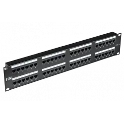 PP48-2UC5EU-D05 ITK 2U патч-панель кат.5Е UTP, 48 портов (Dual)