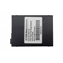 Медиаконвертер 100M, Tx1310/Rx1550 20km, RJ45 SC