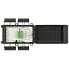 Муфта-кросс МКО-П2/С09-1PLC8-SC/APC-12SC-10SC/APC-1SC/APC ССД