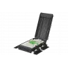 Муфта-кросс МКО-П2/С09-1PLC8-SC/APC-12SC-10SC/APC-1SC/APC ССД