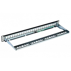 PP24-1UMF ITK 1U Модульная патч-панель FTP, 24 порта
