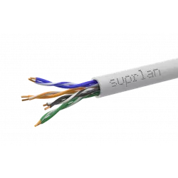 01-0320-1 SUPRLAN Standard UTP 5e 4x2xAWG24 Cu LSZH нг(А)-HF In. 305м (RUS)