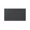 Шкаф телекоммуникационный настенный разборный черный 19”,6U(600x650), ШТ-НСр-6U-600-650-М-Ч дверь металл ССД