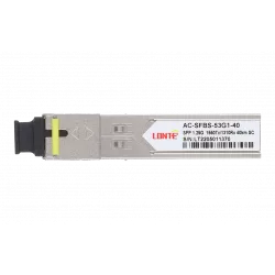 Модуль SFP WDM 1.25G Tx1550/Rx1310 40km SC DDM