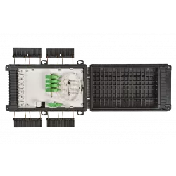 Муфта-кросс МКО-П2/С09-1PLC8-SC/APC-12SC-10SC/APC-1SC/APC ССД