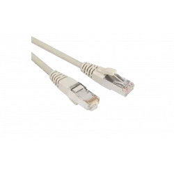 42337 Hyperline PC-LPM-STP-RJ45-RJ45-C5e-2M-LSZH-GY Патч-корд F/UTP, экранированный, Cat.5e, LSZH, 2 м, серый