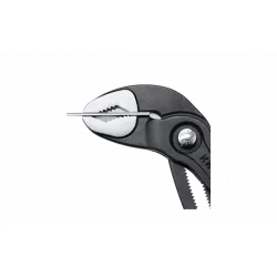 KN-8701150 COBRA® клещи переставные, зев 32 мм, длина 150 мм, фосфатированные, обливные ручки