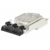 Муфта-кросс оптическая МКО-П2/С09-12SC-10SC/APC-10SC/APC ССД