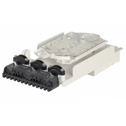 Муфта-кросс оптическая МКО-П2/С09-12SC-10SC/APC-10SC/APC ССД