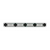 04-0021 REXANT Патч-панель 19", 1U, 24 порта RJ-45, категория 5e