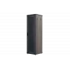Шкаф телекоммуникационный напольный 19",42U(600x800), ШТ-НП-М-42U-600-800-С-Ч, передняя дверь стекло, цвет черный ССД
