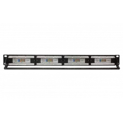 10-0403 SUPRLAN Патч-панель 19", 24хRJ-45, UTP, 5e, 1U
