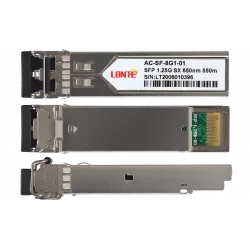 Оптический трансивер SFP 1.25G 850nm 550m LC MMF DDM