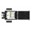 Муфта-кросс МКО-Ш1/С09-10SC-8SC/APC-8SC/APC ССД