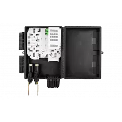 Муфта-кросс оптическая МКО-П3/C09-20SC-8SC/APC -8SC/APC ССД