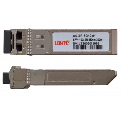 Оптический трансивер SFP+ 10G 850nm 300m LC DDM MMF