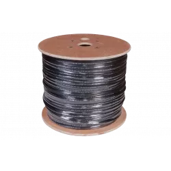 01-0144 REXANT Кабель витая пара FTP 4PR 24AWG, CAT5e, наружный (OUTDOOR) + ТРОС*1 (бухта 305 м)