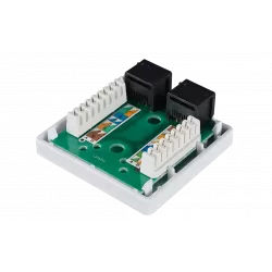 CS2-1C5EU-22 ITK Настенная инф. розетка RJ45, кат.5Е UTP, 2-порта