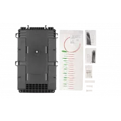 Муфта-кросс оптическая МКО-П2-М/С09-1КД-18SC-18SC/APC-18SC/APC ССД