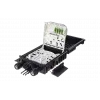 Муфта-кросс оптическая МКО-Ш1/С09-1PLC4-SC/APC-10SC-5SC/ACP-1SC/APC ССД