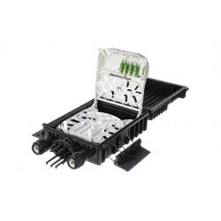Муфта-кросс оптическая МКО-Ш1/С09-1PLC4-SC/APC-10SC-5SC/ACP-1SC/APC ССД