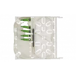 Муфта-кросс оптическая МКО-Ш1/С09-1PLC4-SC/APC-10SC-5SC/ACP-1SC/APC ССД
