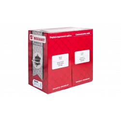 01-0342 REXANT Кабель витая пара SFTP 4PR 24AWG, CAT5e, бухта 305 м