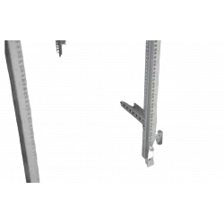 Шкаф телекоммуникационный напольный 19",33U(800x800), ШТ-НП-33U-800-800-М, передняя дверь металл ССД