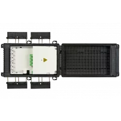 Муфта-кросс оптическая МКО-П2/С09-12SC-10SC/APC-10SC/APC ССД