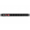 PDU 7 розеток C13, с выкл. и защ. от перенапр, без шнура