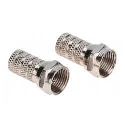 05-4002-4 F-разъем RG-59, L=19 мм,  цинк  PROconnect