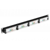 PP24-1UC6U-D05 ITK 1U патч-панель кат.6 UTP, 24 порта (Dual)