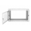 Шкаф телекоммуникационный настенный разборный 19”,6U(600x650), ШТ-НСр-6U-600-650-П дверь перфорированная ССД