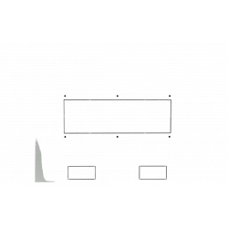 Шкаф телекоммуникационный настенный разборный 19”,9U(600x450), ШТ-НСр-9U-600-450-П дверь перфорированная ССД