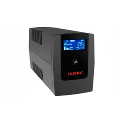 INFOLCD1200I Линейно-интерактивный ИБП, Info, 1200VA/720W, 4xIEC C13, USB + RJ45, LCD, 2x7Aч