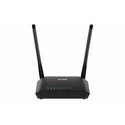 Роутер беспроводной D-Link DIR-615S N300 10/100BASE-TX черный