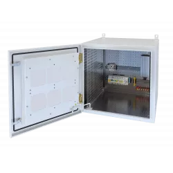 Шкаф климатический  навесной с комплектацией 19",12U(600x350), ШКТ-НВ-12U-600-350-КОМ-2