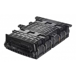 Муфта-кросс оптическая МКО-П2-М/С09-1КД-18SC-18SC/APC-18SC/APC ССД