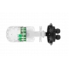Муфта-кросс МКО-С6/СМ4-1PLC4-SC/APC-10SC-10SC/APC-1SC/APC ССД