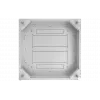 Шкаф телекоммуникационный напольный 19",42U(600x600), ШТ-НП-42U-600-600-П, передняя дверь перфорированная ССД