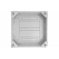 Шкаф телекоммуникационный напольный 19",42U(600x600), ШТ-НП-42U-600-600-П, передняя дверь перфорированная ССД